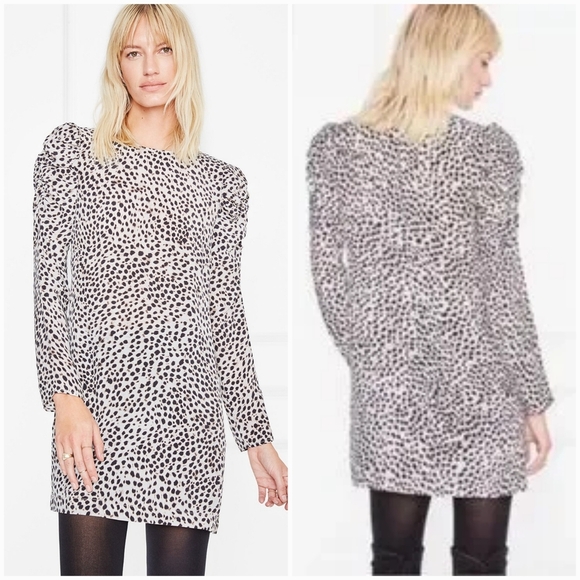 Anine Bing Leopard Print Kingston Dress size XS - Picture 1 of 14